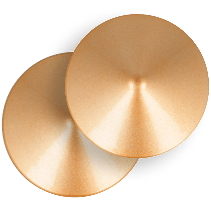 COQUETTE CHIC DESIRE - NIPPLE COVERS GOLDEN CIRCLES - Kink&Play
