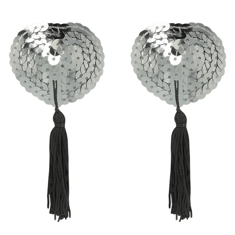 COQUETTE CHIC DESIRE - NIPPLE COVERS SILVER - Kink&Play