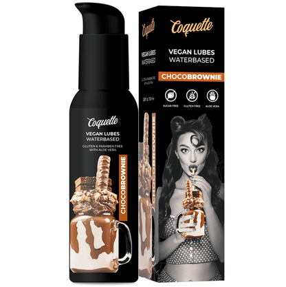 COQUETTE CHIC DESIRE - PREMIUM EXPERIENCE 100ML VEGAN LUBES CHOCOBROWNIE - Kink&Play