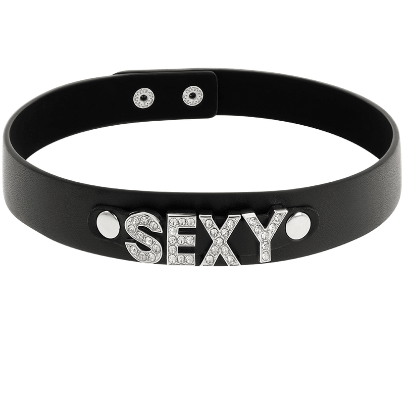COQUETTE CHIC DESIRE - SEXY VEGAN LEATHER CHOKER - Kink&Play