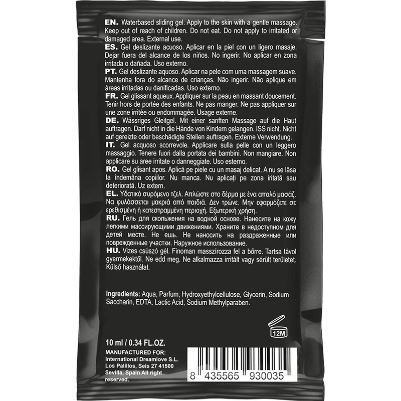COQUETTE CHIC DESIRE - STRAWBERRY WATER BASED KISSABLE LUBRICANT POCKET 10 ML - Kink&Play