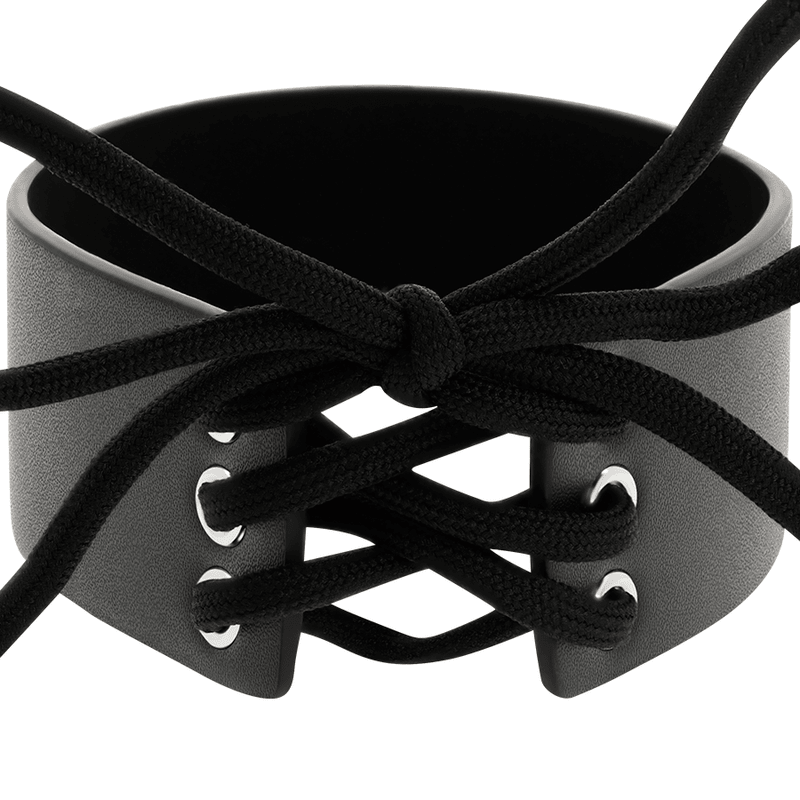 COQUETTE CHIC DESIRE - VEGAN LEATHER CHOKER - Kink&Play