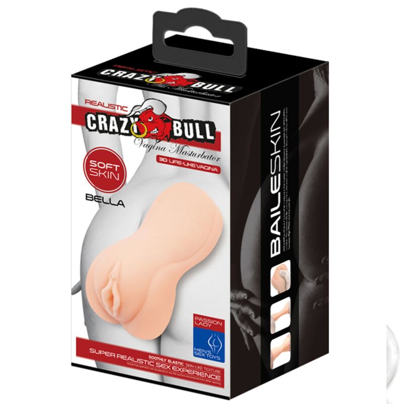CRAZY BULL - BELLA VAGINA - SHAPED MASTUBADOR - Kink&Play