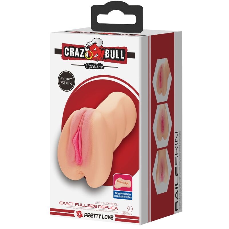 CRAZY BULL - CAROLINE VAGINA - SHAPED MASTUBADOR - Kink&Play