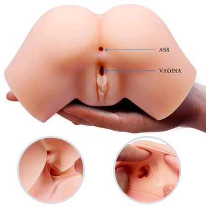 CRAZY BULL - REALISTIC VAGINA AND ANUS SAMANTHA VIBRATOR - Kink&Play