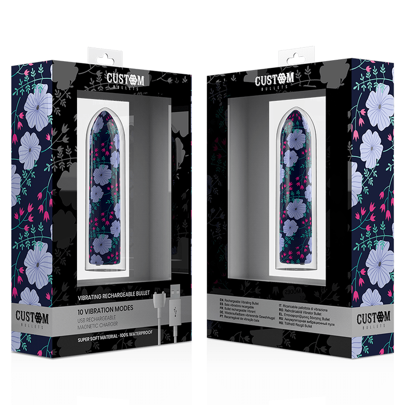 CUSTOM BULLETS - SPRING MAGNETIC BULLET 10 INTENSITIES - Kink&Play