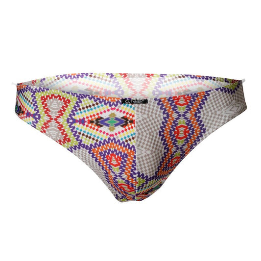 CUT4MEN - LOW RISE BRIEF AZTEC M - Kink&Play