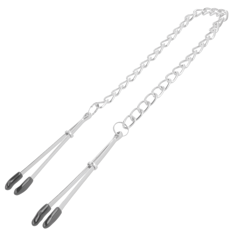 DARKNESS - ADJUSTABLE METAL NIPPLE Clamps - Kink&Play