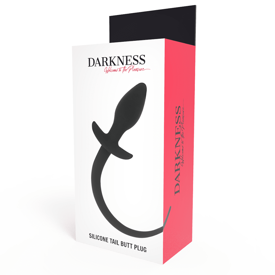 DARKNESS - ANAL PLUG 28 CM BLACK SILICONE - Kink&Play