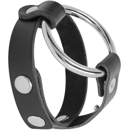 DARKNESS - BDSM COCK AND TESTICLE RING - Kink&Play
