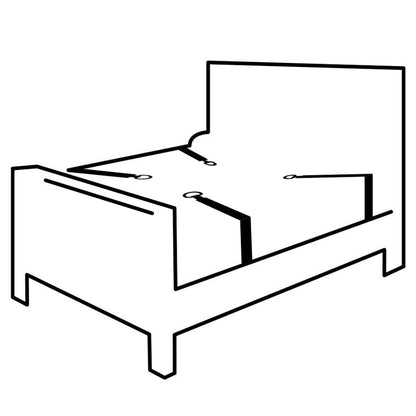 DARKNESS - BED TIES SET - Kink&Play
