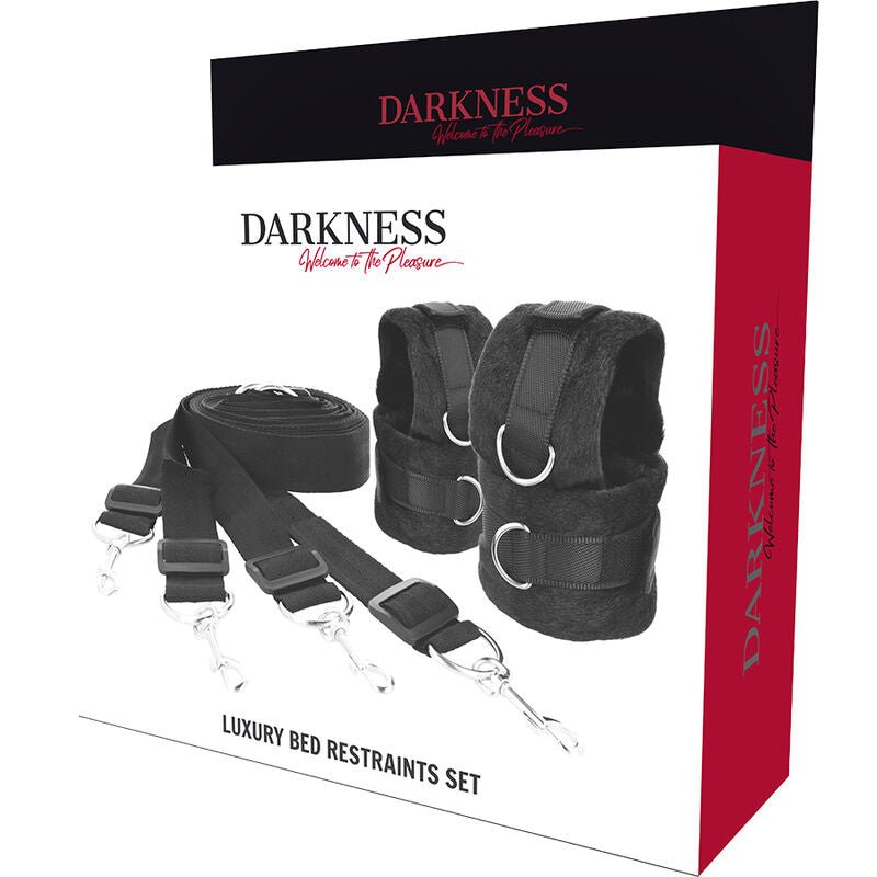 DARKNESS - BED TIES SET - Kink&Play