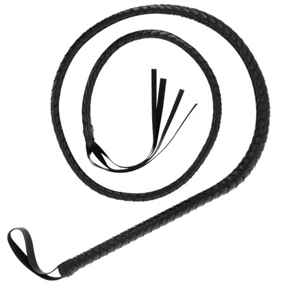 DARKNESS - BLACK BONDAGE WHIP 210CM - Kink&Play