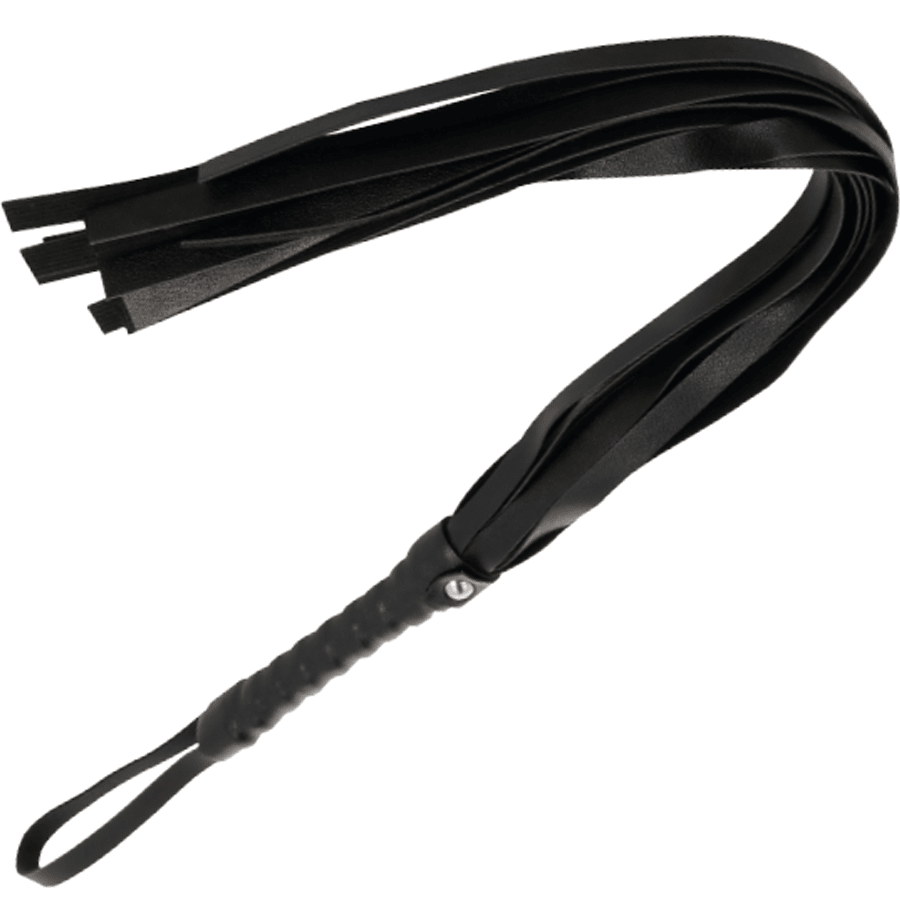 DARKNESS - BLACK BONDAGE WHIP 45 CM - Kink&Play