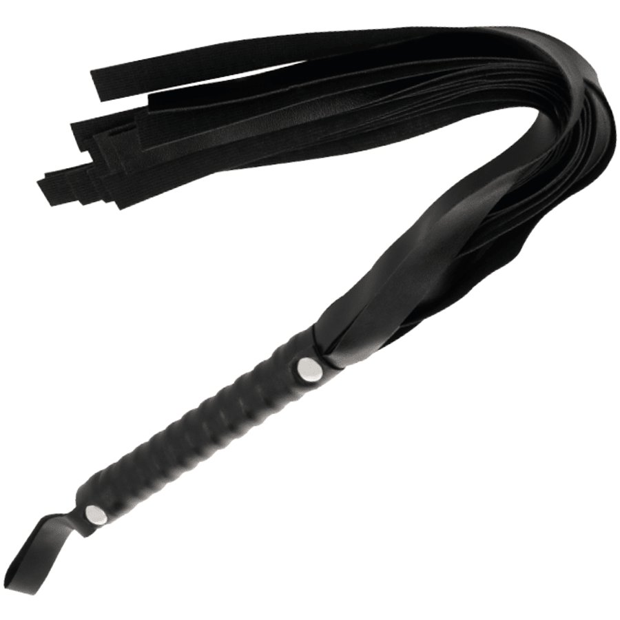 DARKNESS - BLACK BONDAGE WHIP 51 CM - Kink&Play