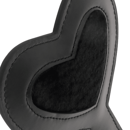 DARKNESS - BLACK FETISH LOVE VELOR PADDLE - Kink&Play