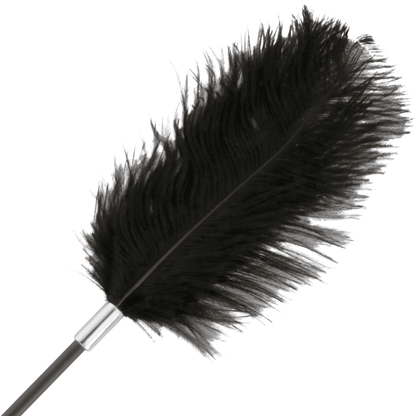 DARKNESS - BLACK LOVE FEATHER WHIP 56 CM - Kink&Play