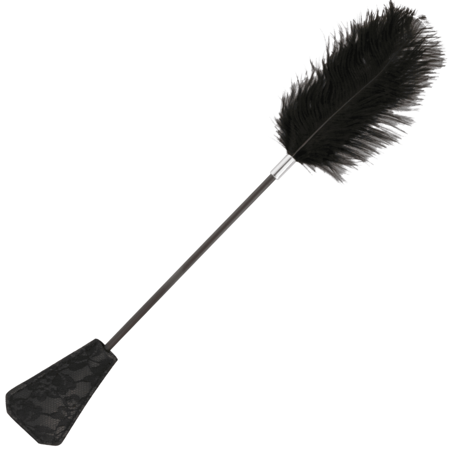 DARKNESS - BLACK LOVE FEATHER WHIP 56 CM - Kink&Play