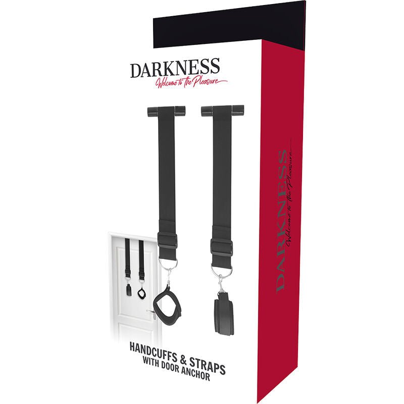 DARKNESS - BONDAGE DOOR HANDCUFFS - Kink&Play