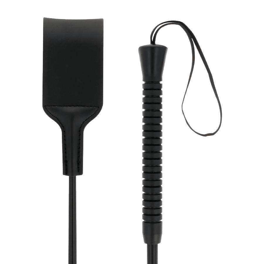 DARKNESS - FETISH BLACK WIDE BDSM WHIP - Kink&Play