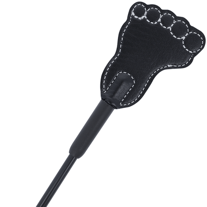 DARKNESS - FETISH CROP AND BLACK WHIP - Kink&Play