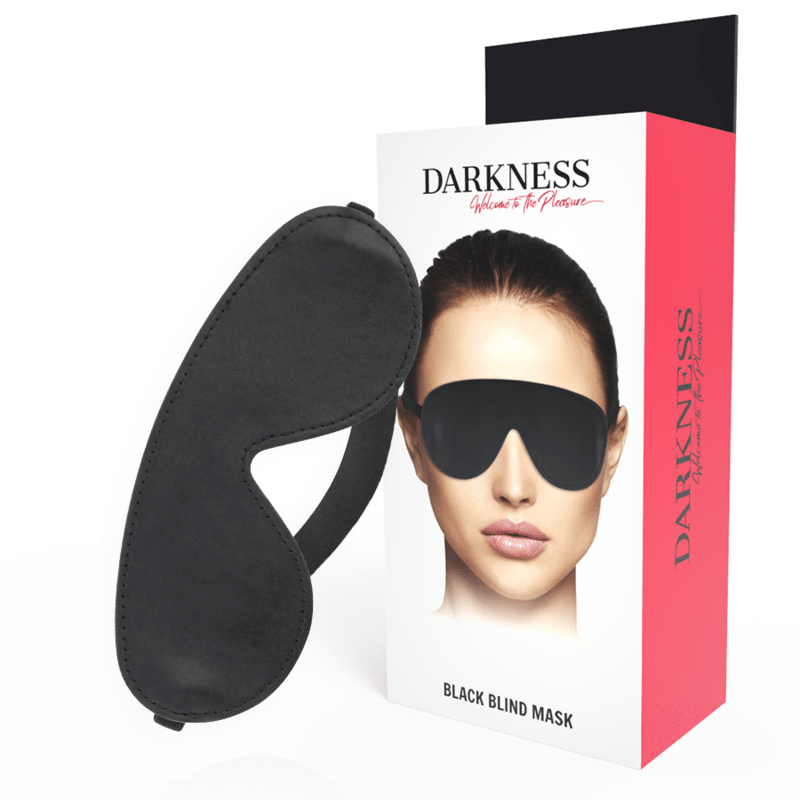 DARKNESS - HIGH QUALITY BLACK MASK - Kink&Play