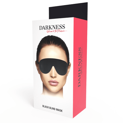 DARKNESS - HIGH QUALITY BLACK MASK - Kink&Play