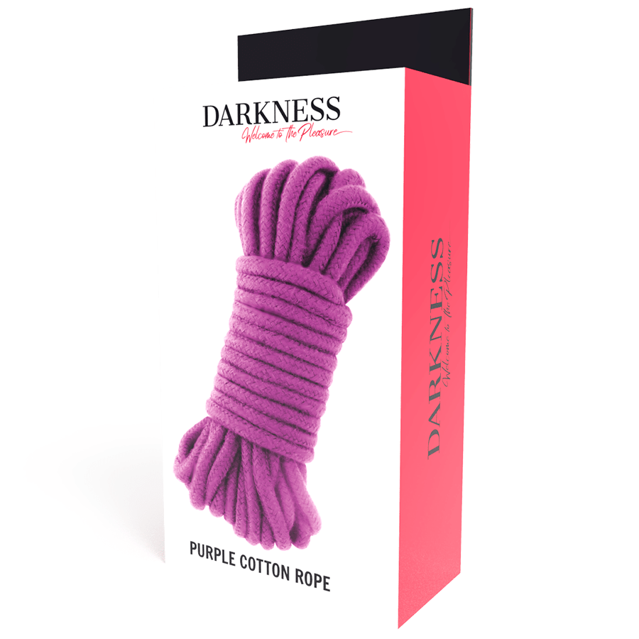 DARKNESS - JAPANESE ROPE 5 M PURPLE - Kink&Play
