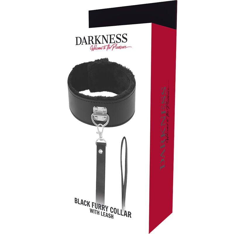 DARKNESS - LINED NECKLACE WITH TITANIUM CHAIN - Kink&Play