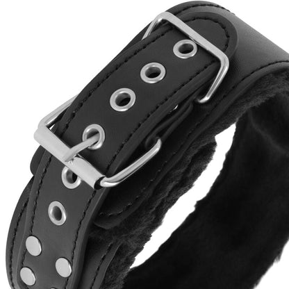 DARKNESS - LINED NECKLACE WITH TITANIUM CHAIN - Kink&Play
