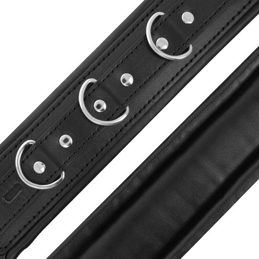 DARKNESS - PADDED BDSM HANDCUFFS - Kink&Play