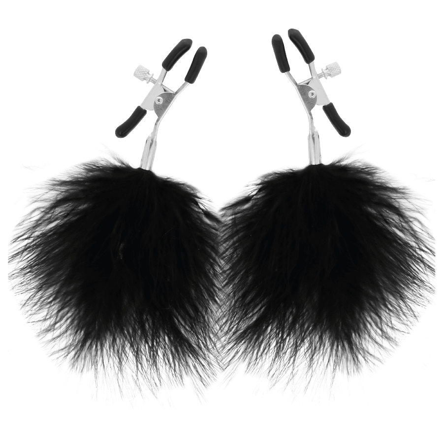 DARKNESS - POM - POM NIPPLE Clamps 2 - Kink&Play