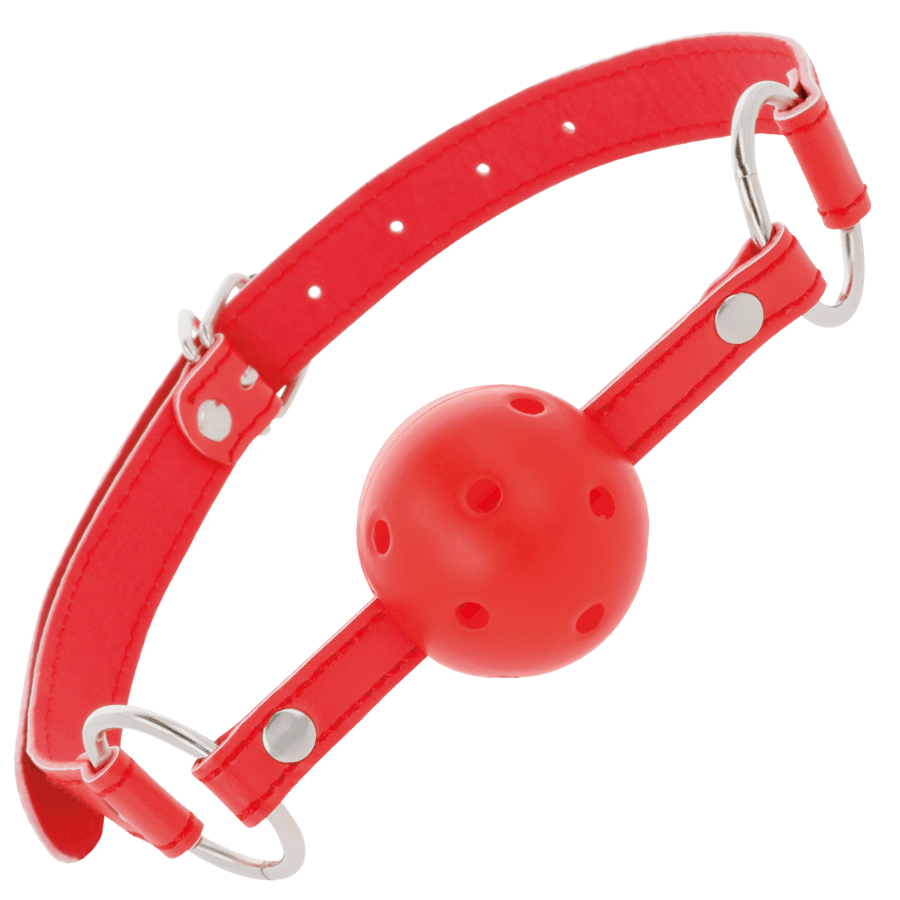 DARKNESS - RED BREATHABLE GAG - Kink&Play