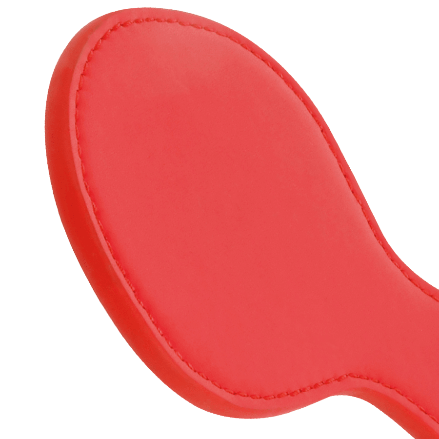 DARKNESS - RED ROUNDED FETISH PADDLE - Kink&Play