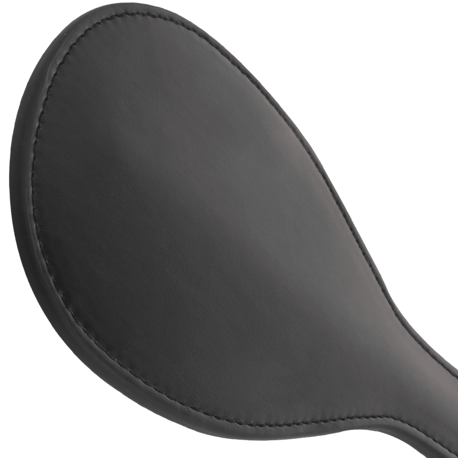 DARKNESS - ROUNDED BLACK FETISH PADDLE - Kink&Play