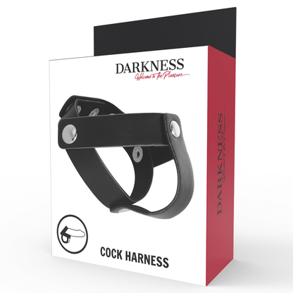 DARKNESS - SKIN RING FOR PENIS AND TESTICLES - Kink&Play