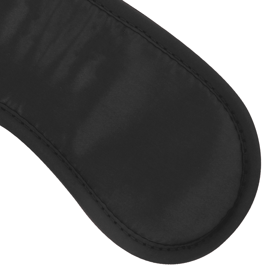 DARKNESS - STRAIGHT BLACK MASK - Kink&Play