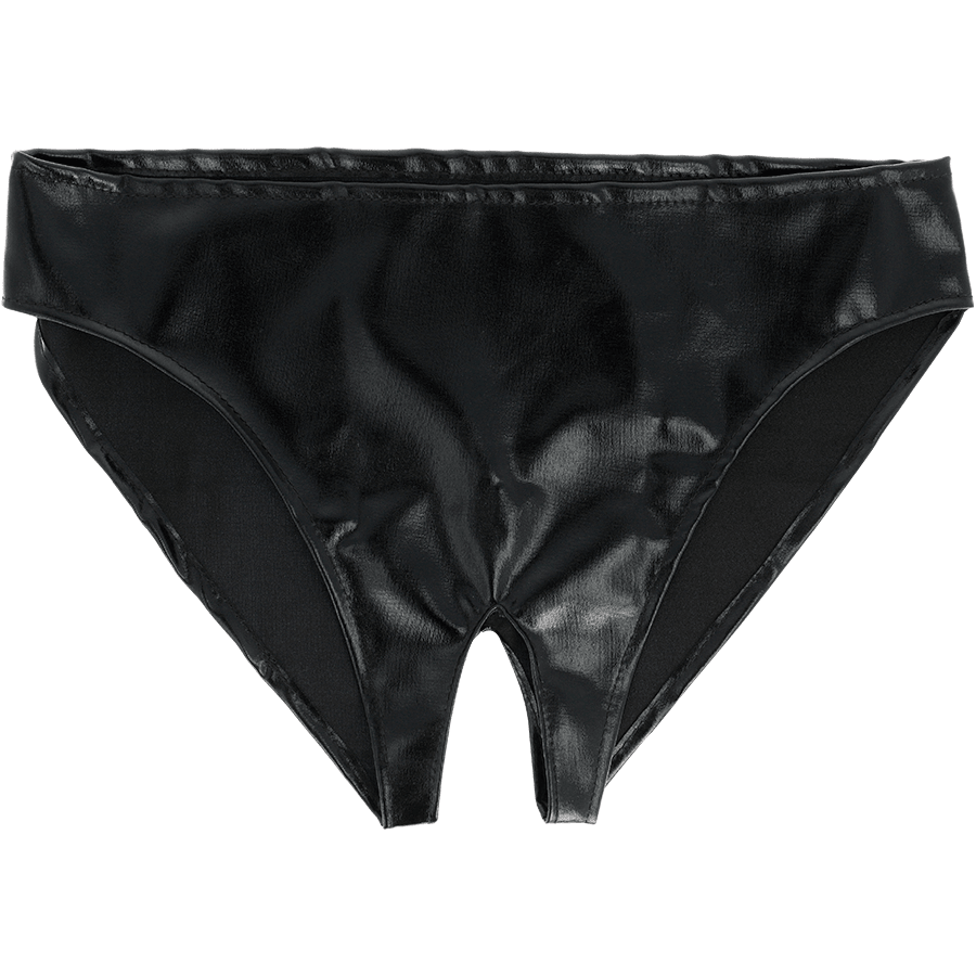 DARKNESS - UNISEX OPENING PANTIES ONE SIZE - Kink&Play