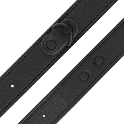 DARKNESS - WIDE THIN TEXTURED HANDCUFFS - Kink&Play