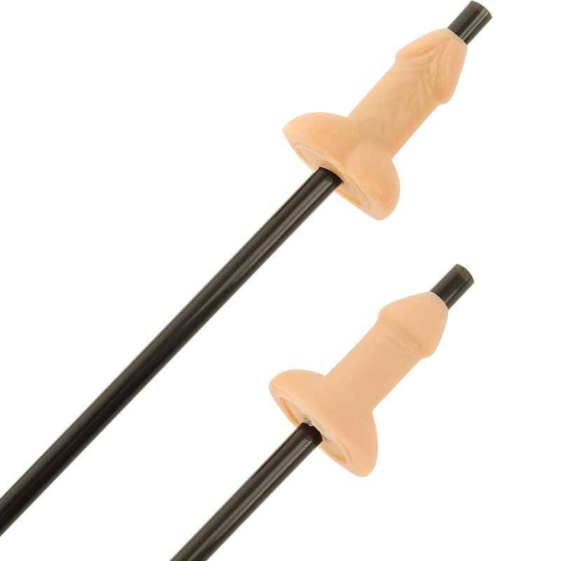 DIABLO PICANTE - BAG OF 10 NATURAL PENIS STRAWS - Kink&Play