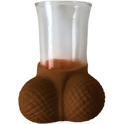 DIABLO PICANTE - CRYSTAL SHOT GLASS WITH MULATO EGGS - Kink&Play