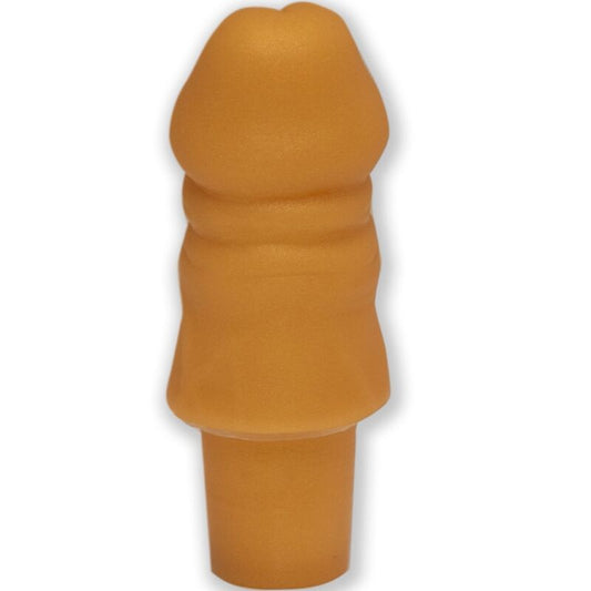 DIABLO PICANTE - GOLDEN PENIS SHAPED PLUG - Kink&Play