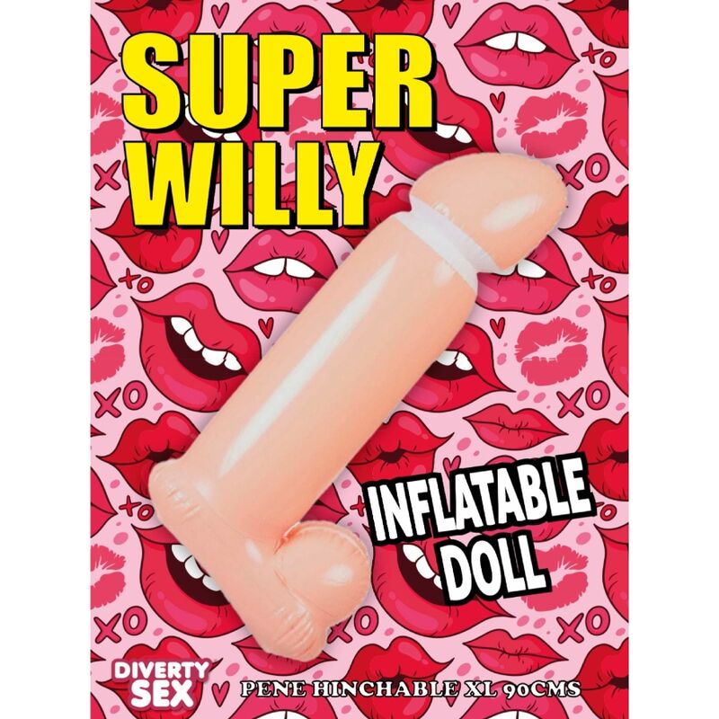 DIABLO PICANTE - INFLATABLE PENIS 100 CM - Kink&Play