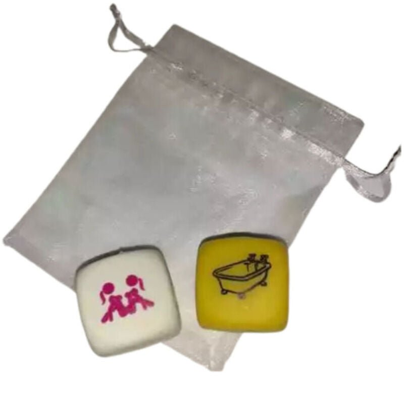 DIABLO PICANTE - KAMASUTRA 2 DICE SET FOR GIRLS POSTURE + PLACE - Kink&Play