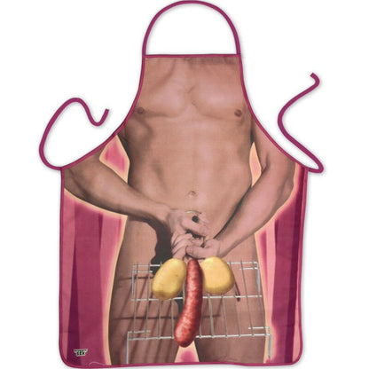 DIABLO PICANTE - MENS BUTIFARRA APRON - Kink&Play