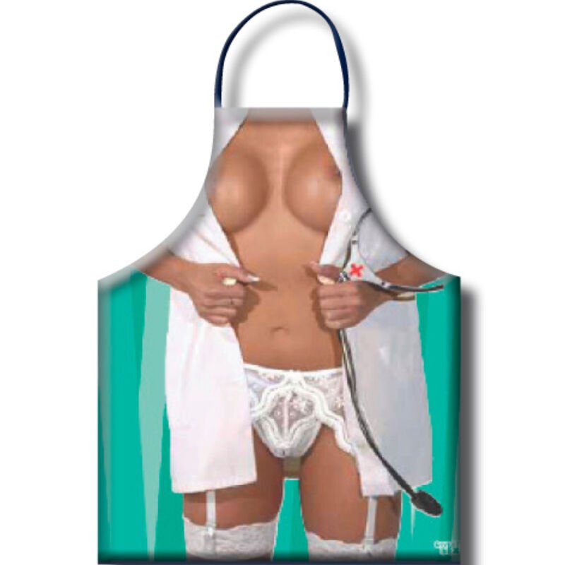 DIABLO PICANTE - WOMENS NURSE APRON - Kink&Play