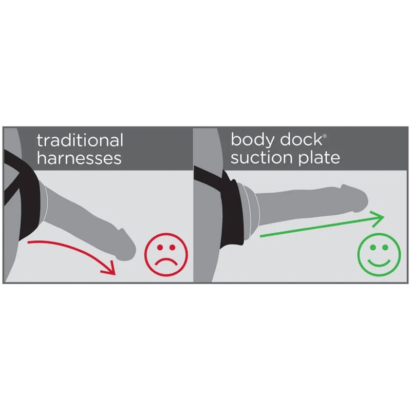 DILLIO - BODY DOCK VIOLET HARNESS - Kink&Play