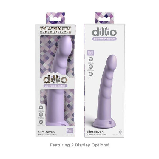 DILLIO - SLIM SEVEN 17,78 CM VIOLET - Kink&Play