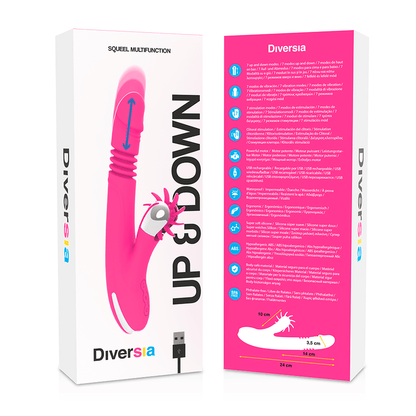 DIVERSIA - BUNNY UP & DOWN 24 CM - Kink&Play
