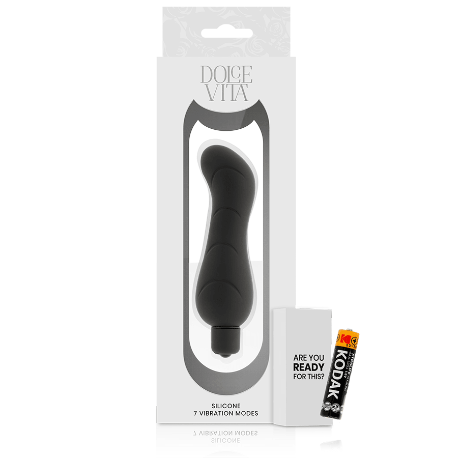 DOLCE VITA - G - SPOT BLACK SILICONE - Kink&Play